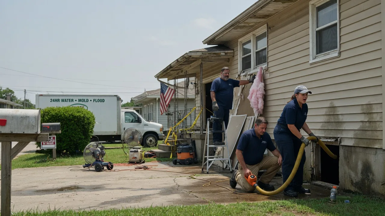 Water Damage Repair in Wapakoneta, OH near me